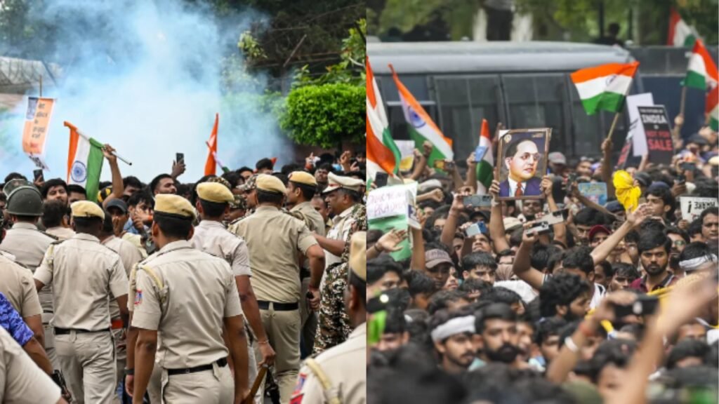 Delhi Police scans AI camera footage to trace those involved in CJP protest clashes, 10 FIRs registered | Delhi News
