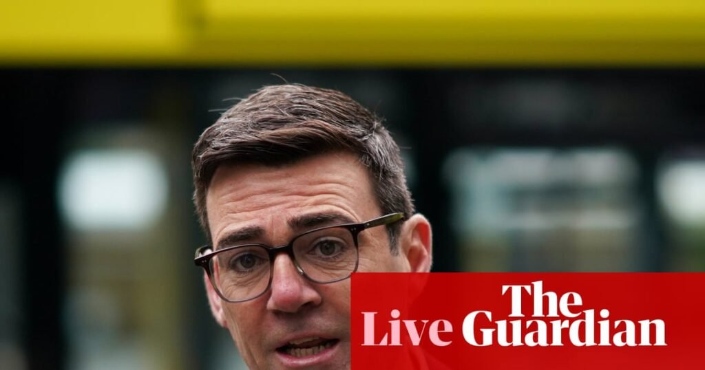 Burnham to review early prisoner release scheme amid anger over potential freeing of PC Harper’s killers – UK politics live | Politics