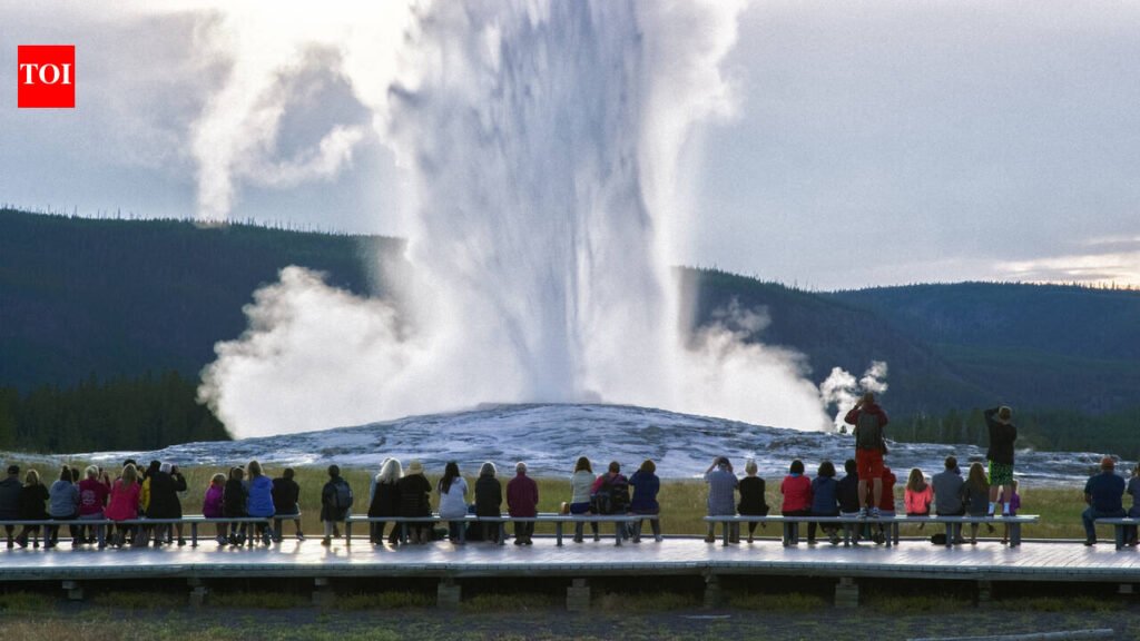 Old Faithful Geyser: In the 1870s, explorers in Yellowstone National Park witnessed a geyser that erupted like clockwork and gave it a name that still defines Yellowstone today