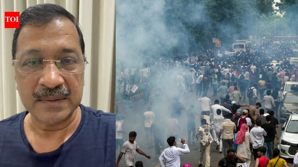 Arvind Kejriwal urges Centre to avoid ‘misadventure’ against students protesting over NEET-UG paper leak at Jantar Mantar | Delhi News