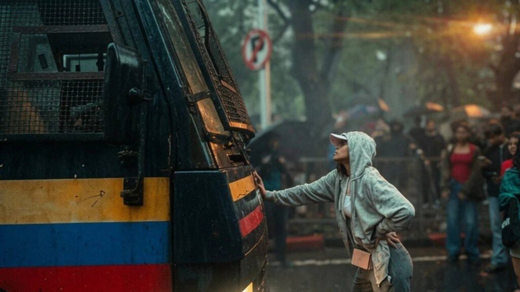 ‘What they did with students in Delhi was wrong’: Woman stands in front of Mumbai Police vehicle during CJP protest | Mumbai News