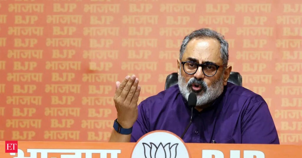 ‘Don’t fall into trap of vested interests’, BJP’s Rajeev Chandrasekhar tells NEET protesters