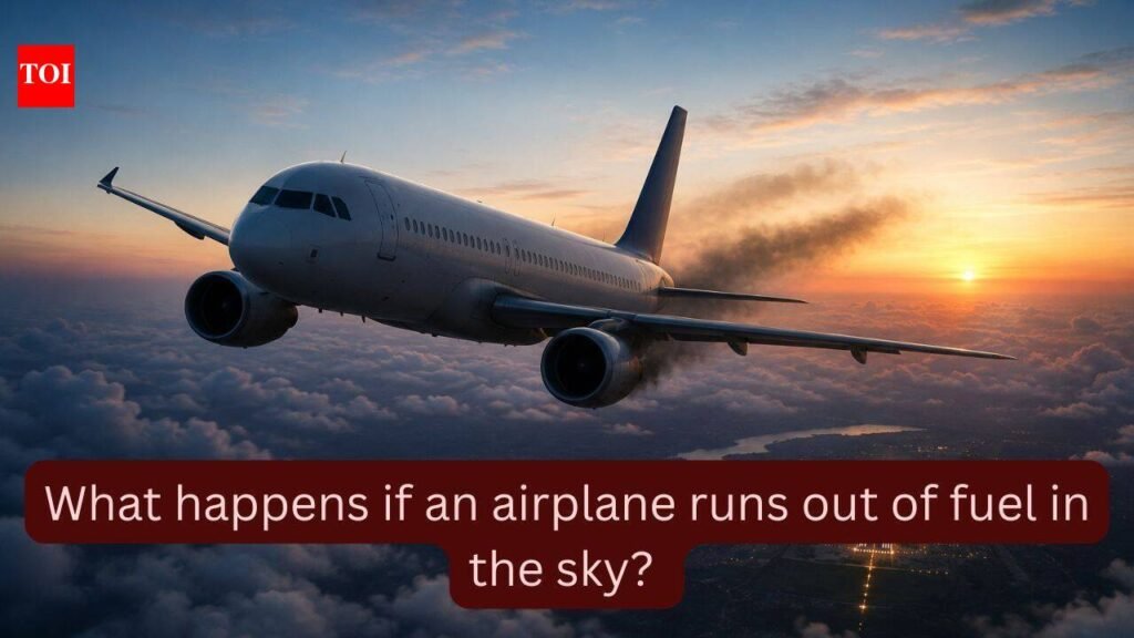 Airplane Fuel Exhaustion: What happens if an airplane runs out of fuel in the sky? Here’s what every traveller should know