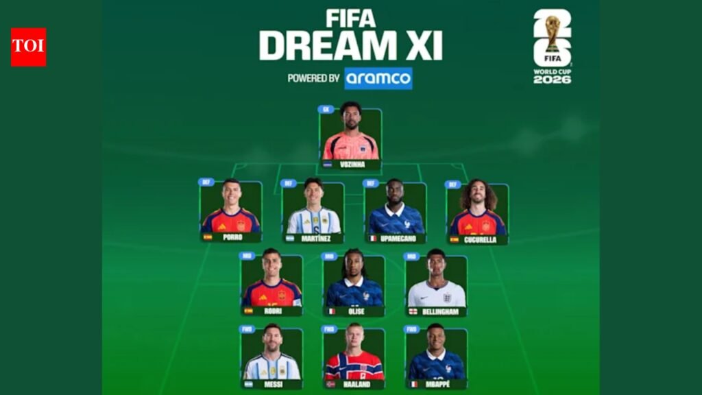 Best of best: FIFA unveils World Cup Dream XI with 11 players voted as tournament’s finest | Football News