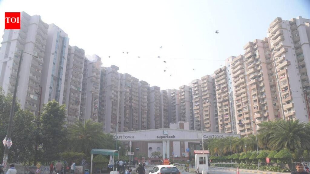 Pace of work slow despite NBCC takeover, say Supertech homebuyers | Noida News
