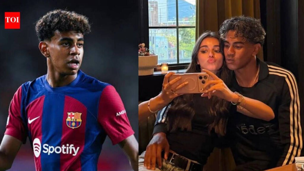 Were Lamine Yamal and his girlfriend Inés García Santos recently spotted at luxury stores as many question their relationship? | International Sports News