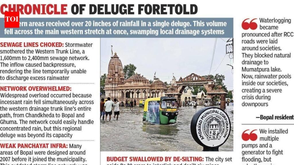 Why swankiest Ahmedabad sank swiftly | Ahmedabad News