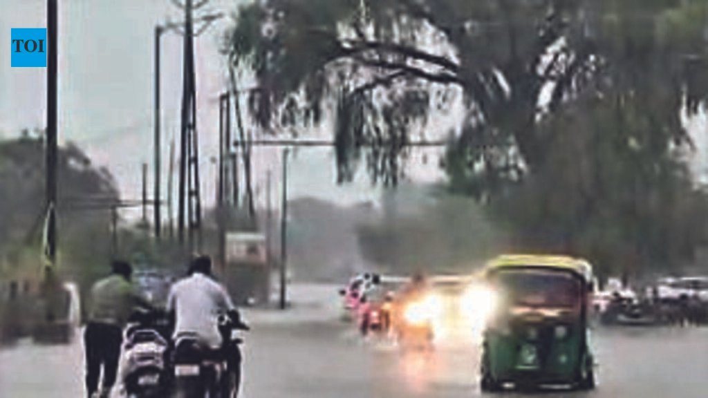 North Gujarat welcomes season’s first downpours | Rajkot News