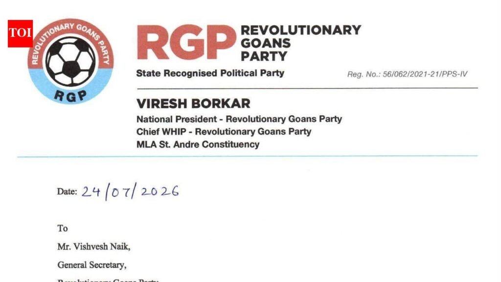 Power struggle deepens in RG as Borkar consolidates control | Goa News