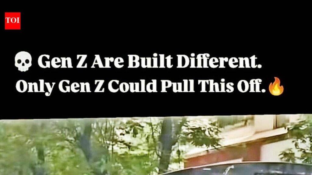Dissecting the deadpan politics of Gen Z humour | Bengaluru News