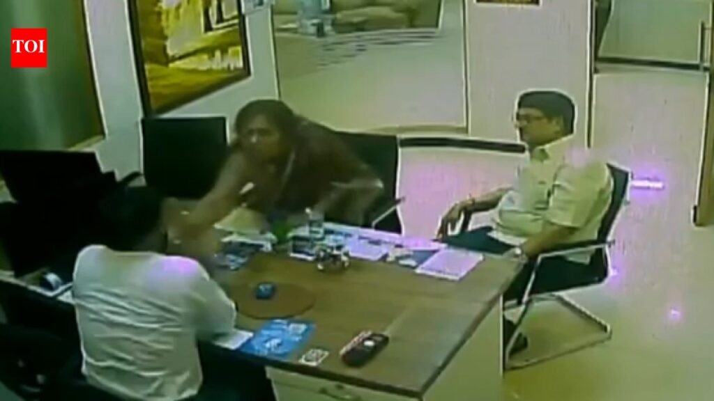 Kayalvizhi Alagiri booked for slapping SBI branch manager in Chennai’s Adyar | Chennai News