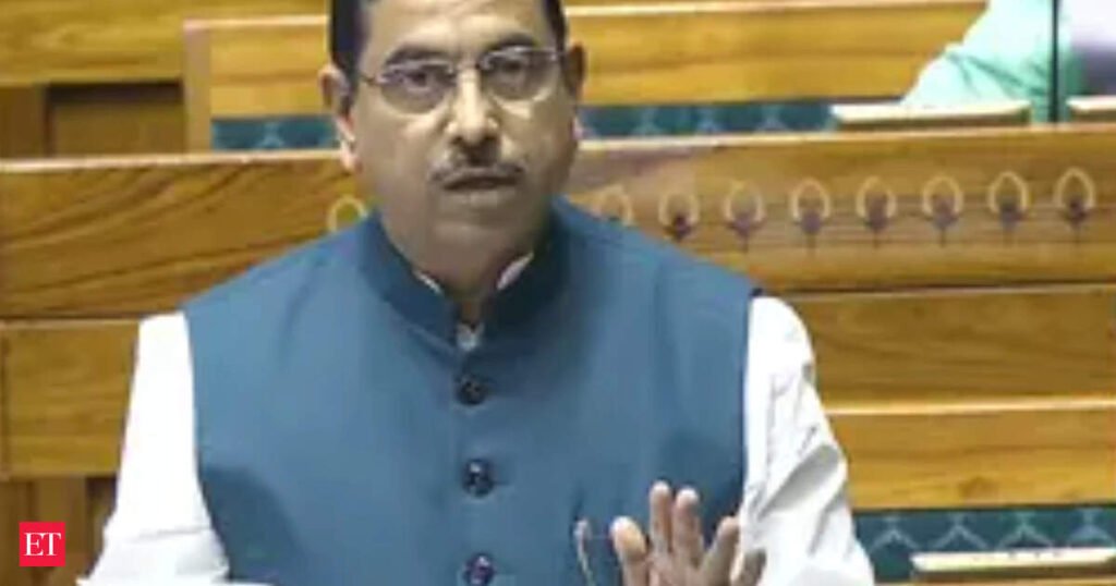 Pralhad Joshi gets Education Ministry after Pradhan quits amid 36-day protest