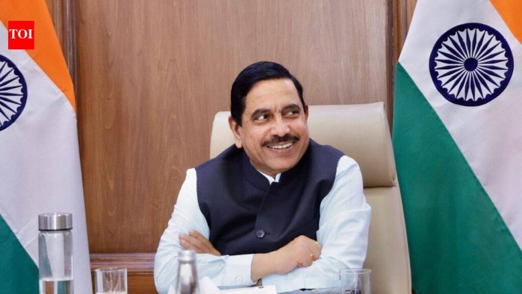 Who is Pralhad Joshi? 5-time MP who takes charge of education ministry after Dharmendra Pradhan’s exit | Delhi News