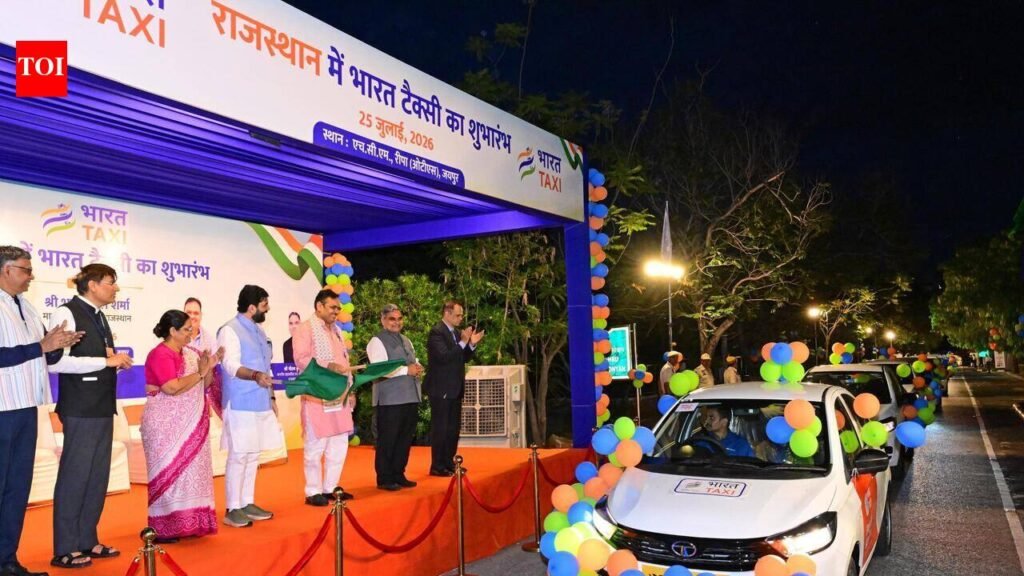 CM launches Bharat Taxi in Jaipur | Jaipur News