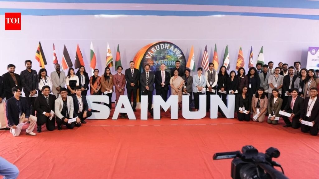 SAI Model United Nations 2026 unites 650 students from 14 nations | Bhubaneswar News