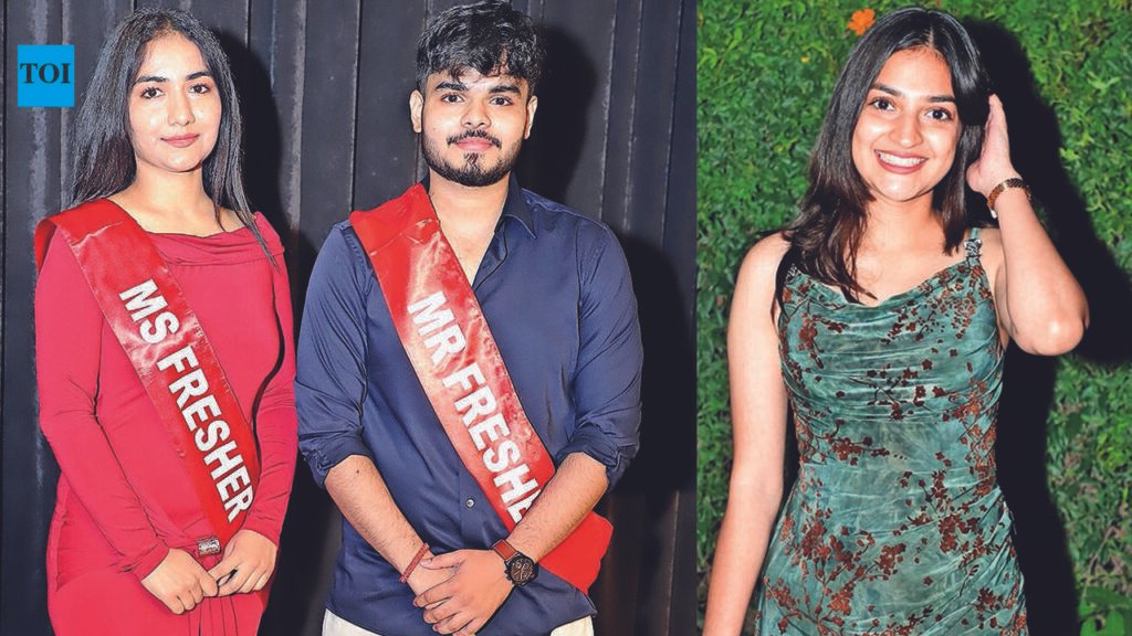 College rolls out the red carpet for freshers | Lucknow News