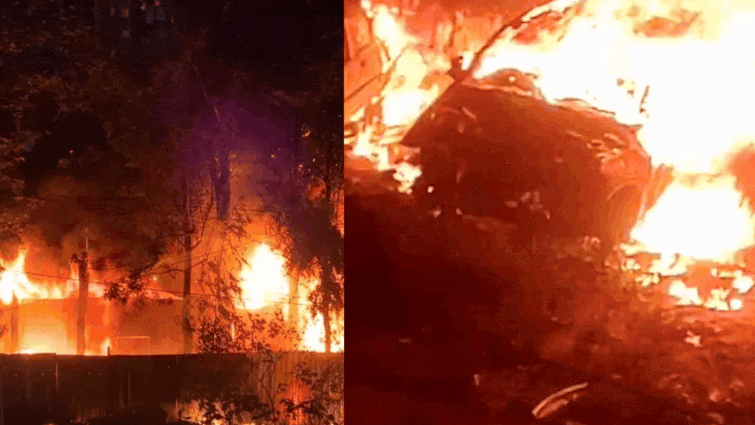 Over 25 cars, including luxury vehicles gutted in Bengaluru garage fire | Bengaluru News