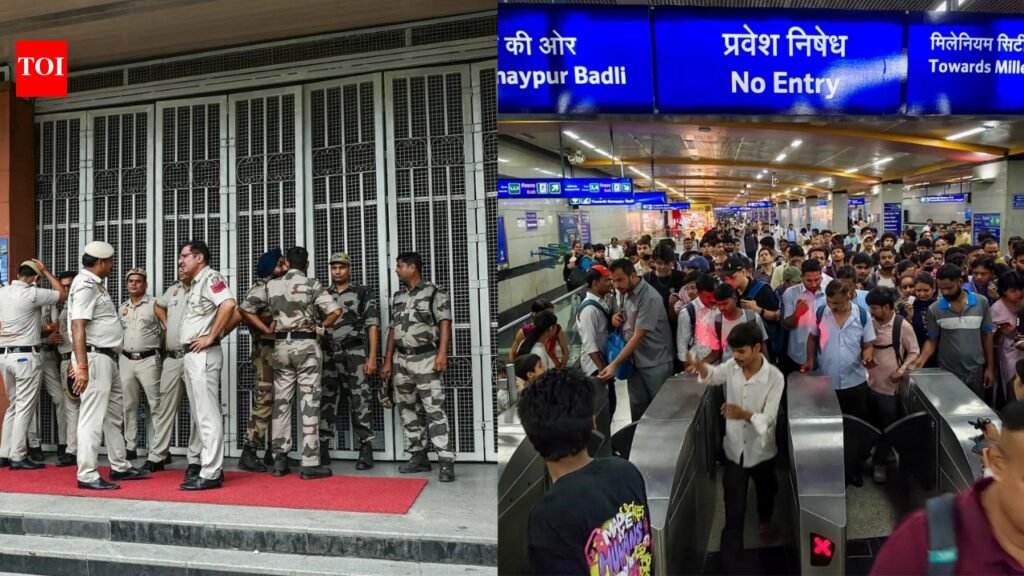 CJP’s Jantar Mantar protest hits Delhi Metro hard, ridership drops 4.1% | Delhi News
