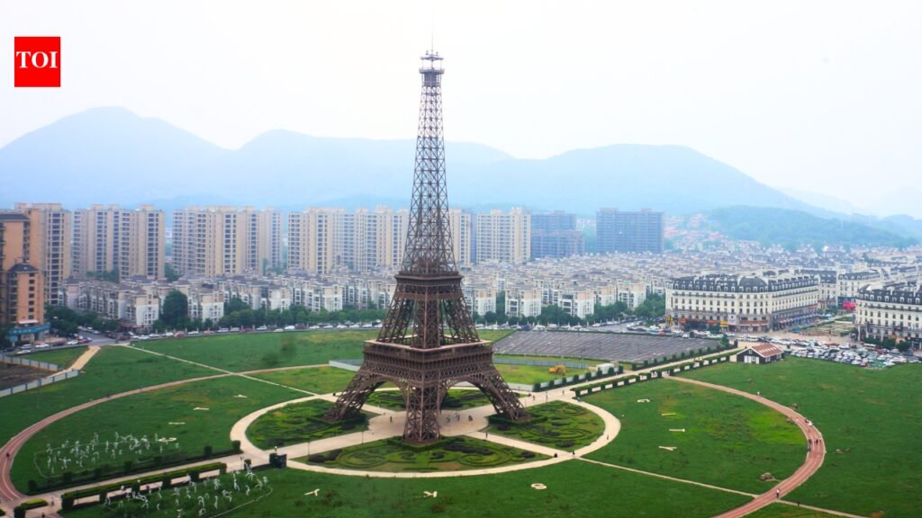 Inside China’s fake Paris: The $1 billion replica with an Eiffel Tower and French streets that fooled the internet | World News