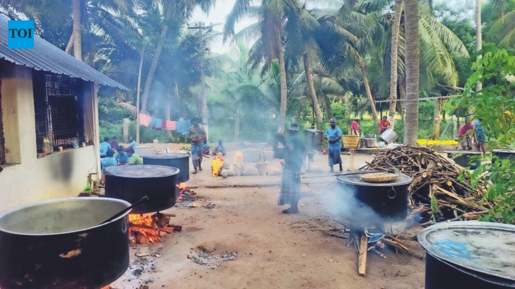 In the village of Manapatti near Madurai, cooking runs in the family. Every family | Chennai News