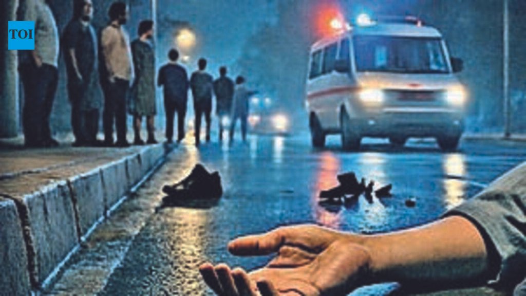 Two killed after speeding car rams motorcycle | Rajkot News