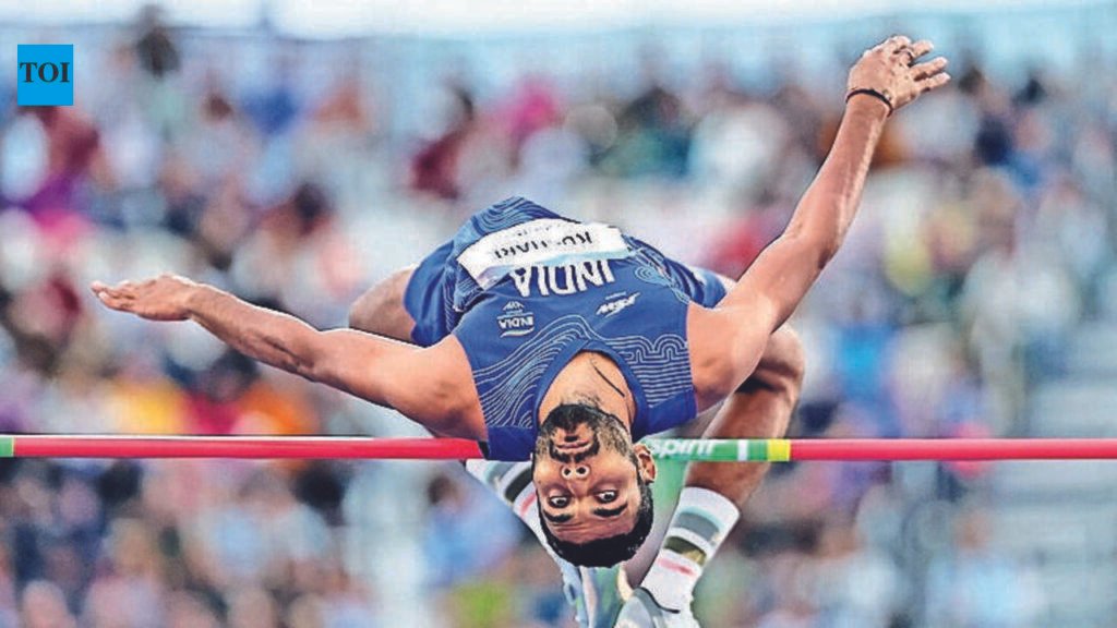 Nashik’s Sarvesh scales new height in Glasgow | Nagpur News