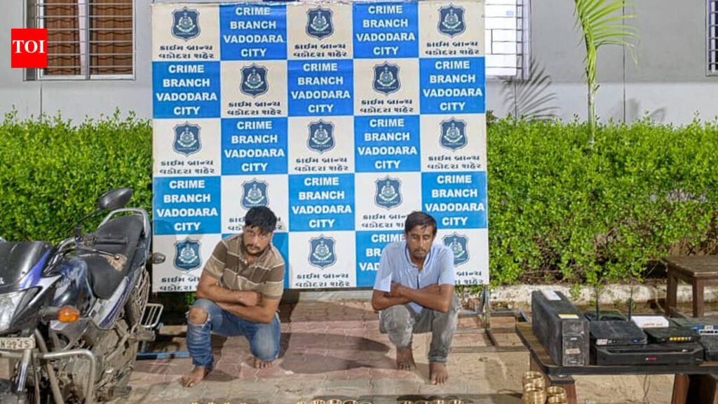 Two held for stealing copper from closed factory | Vadodara News
