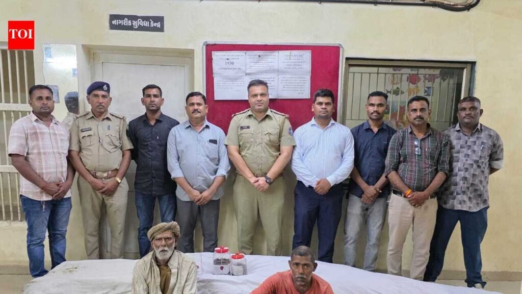 Two caught with cannabis in Panchmahal, three in Vadodara | Vadodara News