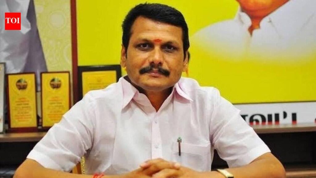 Madras high court rejects anticipatory bail plea of DMK MLA V Senthilbalaji in ‘corruption’ case | Chennai News
