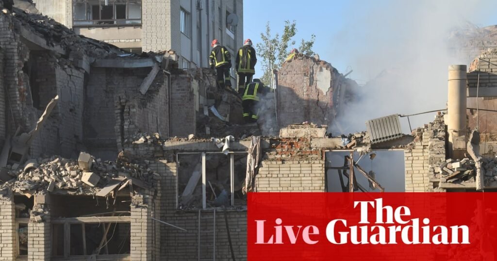 At least 13 killed in Russian attacks on Ukraine as Poland investigates airspace violation – Europe live | Poland