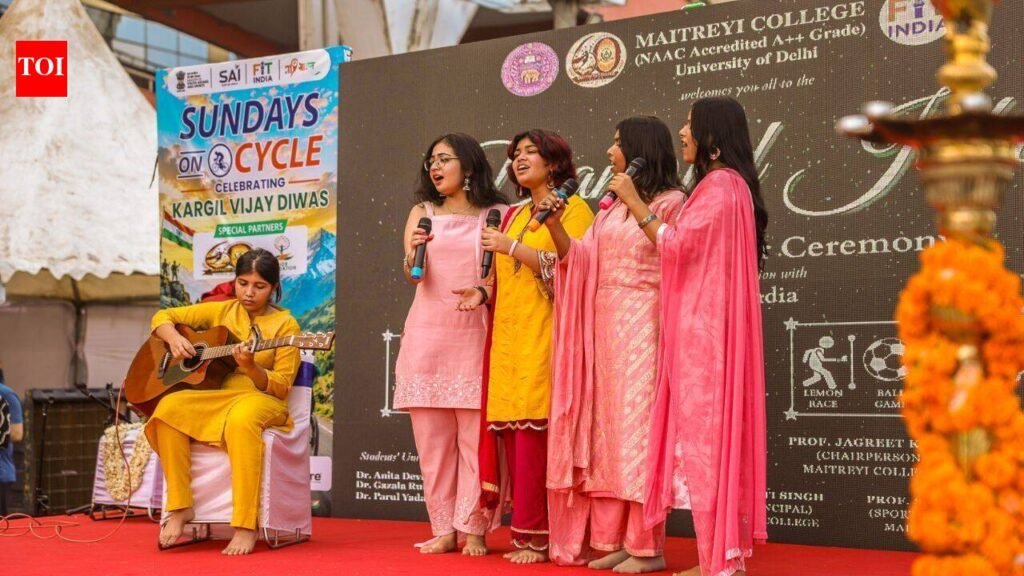 Fitness, innovation mark Maitreyi’s diamond jubilee | Delhi News