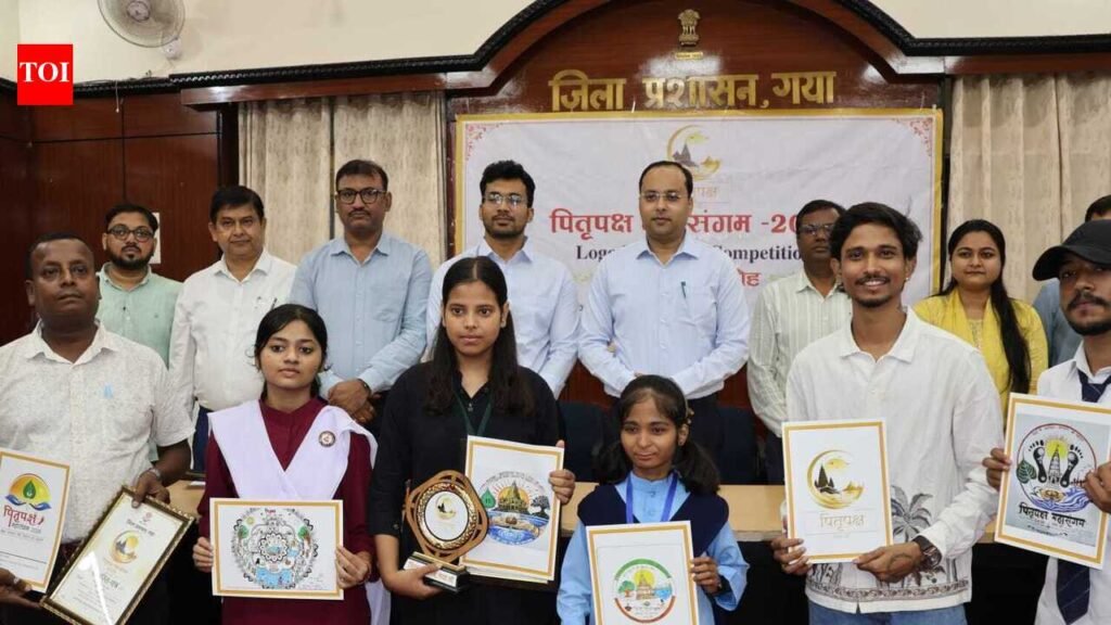 Gaya man’s design chosen as Pitripaksh Mela logo | Patna News