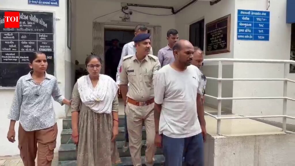 Wife, lover held after body found under factory floor | Rajkot News