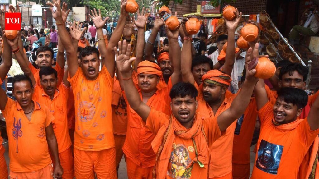 Har Har Mahadev echoes as a river of faith flows to Kashi | Varanasi News