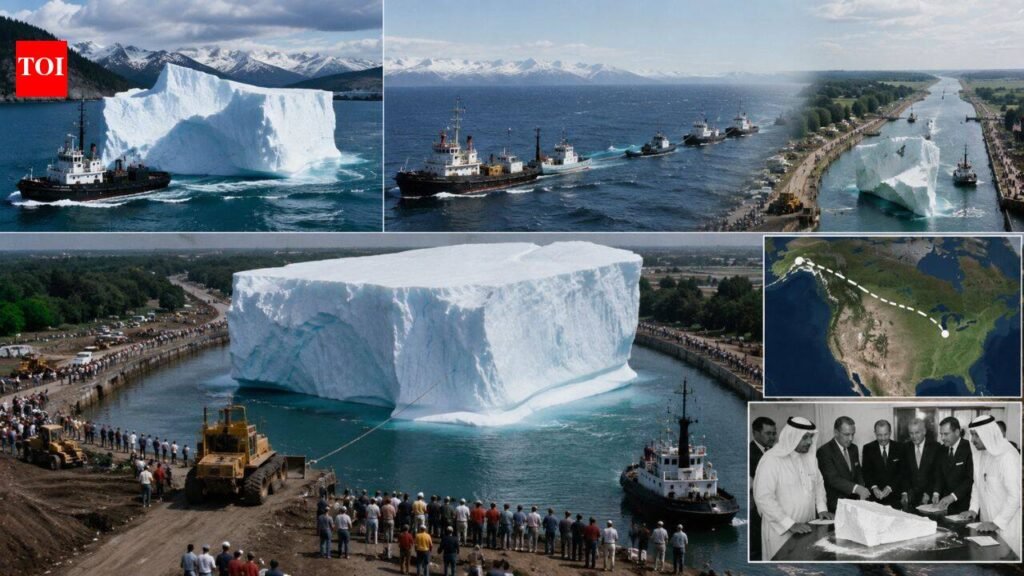 How a giant iceberg travelled from Alaska to Iowa in 1977 for Saudi Arabia’s ambitious plan to turn Antarctic icebergs into a freshwater source | World News