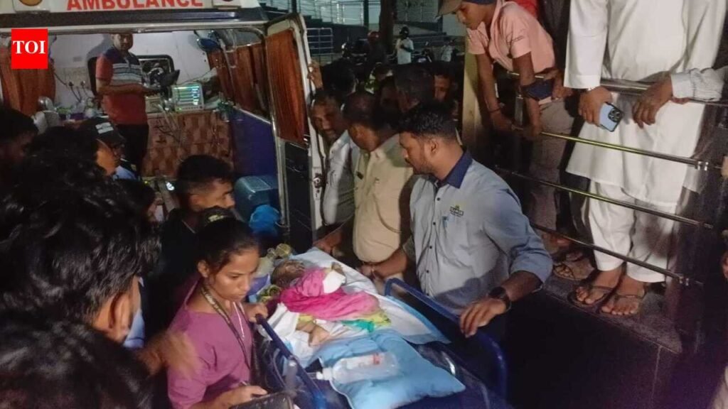Infant dies despite green corridor created for ambulance | Mysuru News