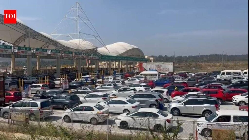 Karnataka’s toll revenue doubles to Rs 4,779 crore in 5 years as highway traffic surges | Bengaluru News