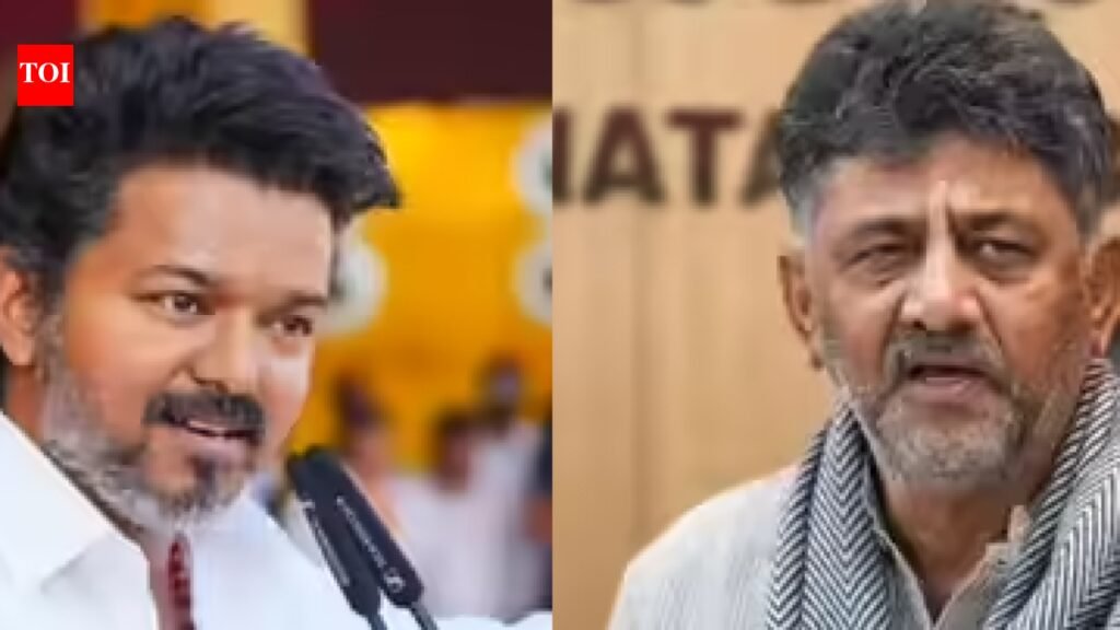 Cauvery issue: Karnataka CM requests Tamil Nadu chief minister Vijay to defer his visit | Chennai News