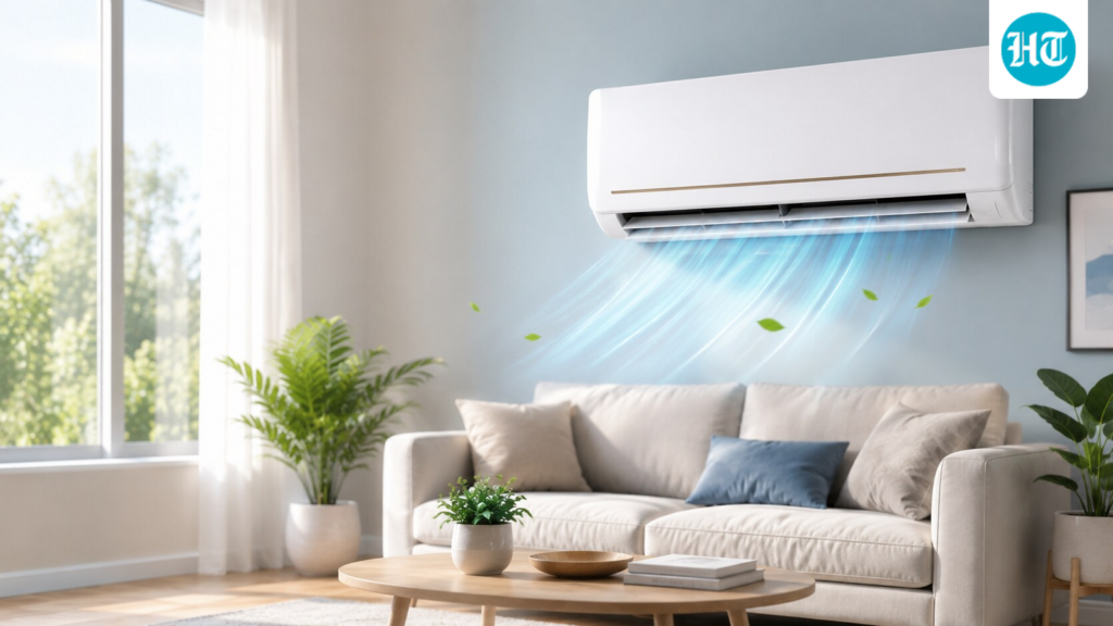 1 ton 3 star inverter split ACs in India for efficient cooling, smart features and energy savings
(HT Tech)