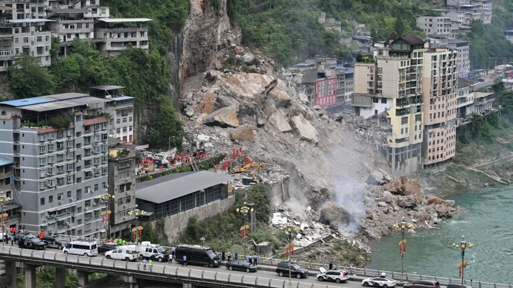 Landslide in China’s Chongqing city kills 8, leaves 34 missing