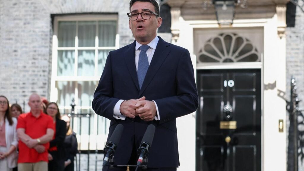 Andy Burnham becomes U.K. PM, promising new social and political model