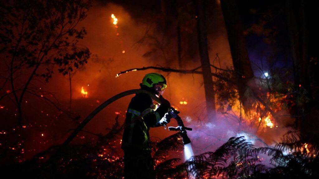 France, Spain battle wildfires as more than 2,50,000 people are forced to flee homes
