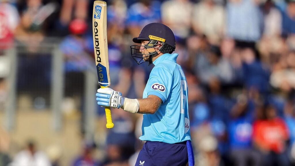 Root says England ‘learning on the job’ in ODIs after 99 not out against India