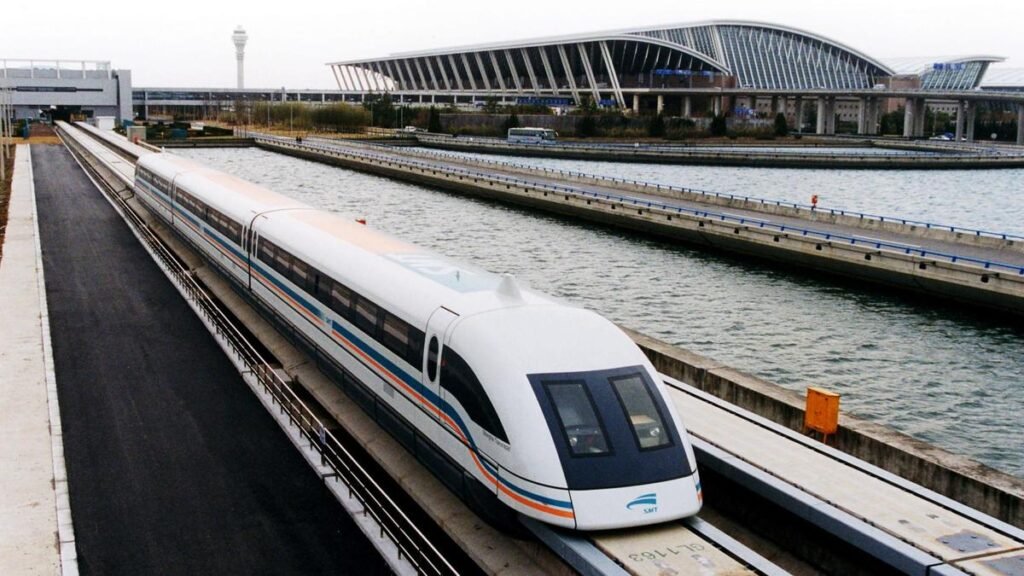 How magnetic levitation lifts and propels high-speed maglev trains