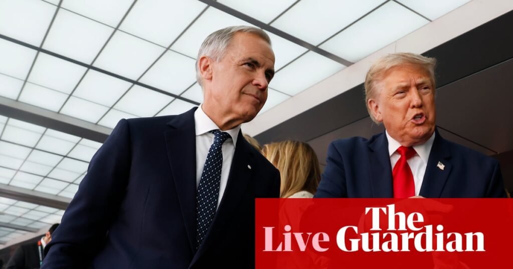 Canada ready to ‘intensify’ trade talks as Trump orders new tariffs – US politics live | US news