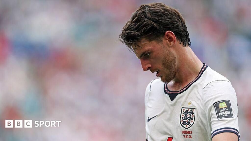 World Cup 2026: Declan Rice – England to make late call midfielder for semi-final