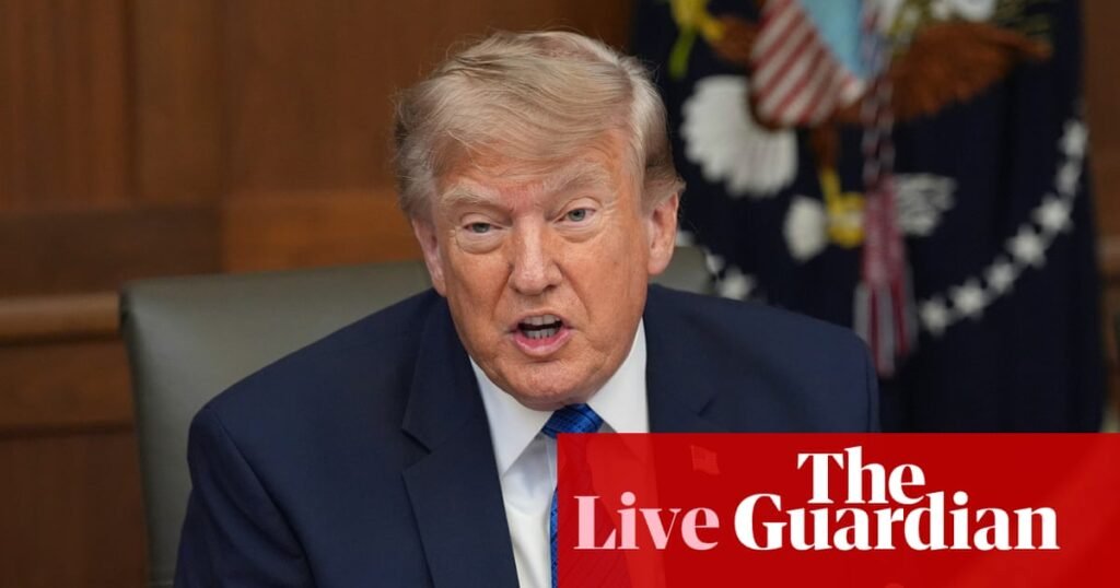 Trump says he is not sure about giving Patriot missiles to Ukraine, calling it a ‘big step’ – live | Trump administration