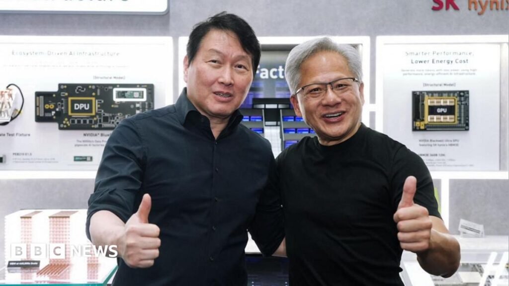 SK Hynix: South Korean chip giant raises $26.5bn in US share sale