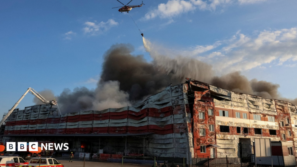 Russia launches major ballistic-missile attack on Ukraine capital Kyiv
