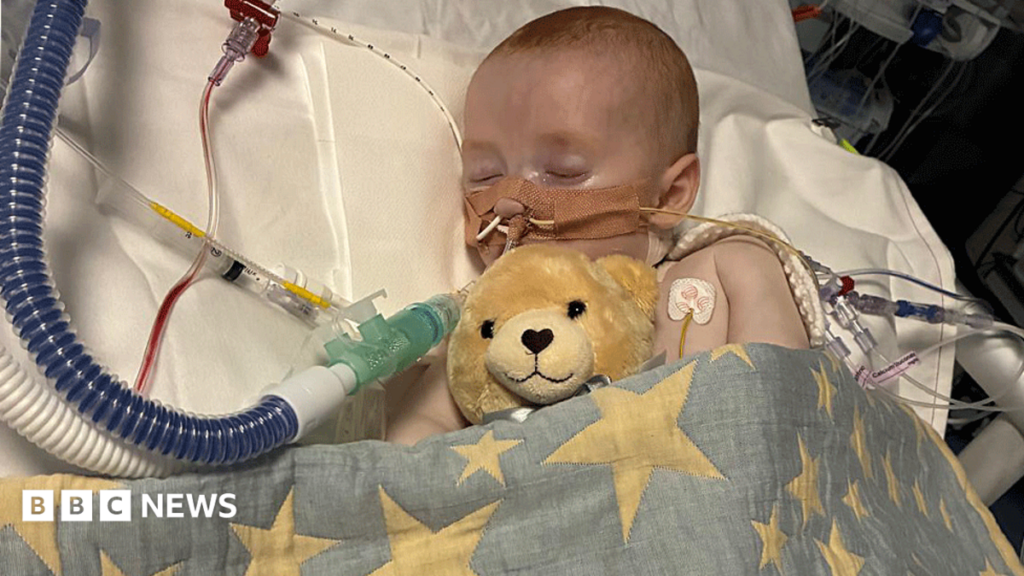 Cardiff parents in heart pump plea to save baby in need of transplant